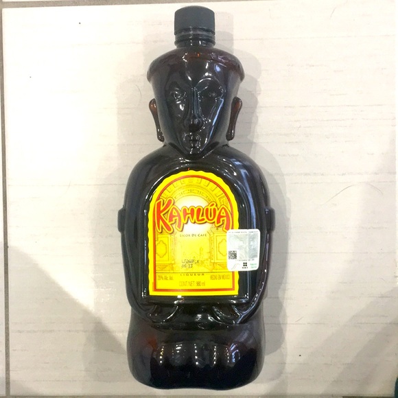 Vintage Kahlua Bottle Tiki Man- Aztec/Mexico Heritage Edition - EMPTY 980ml. - Picture 1 of 15